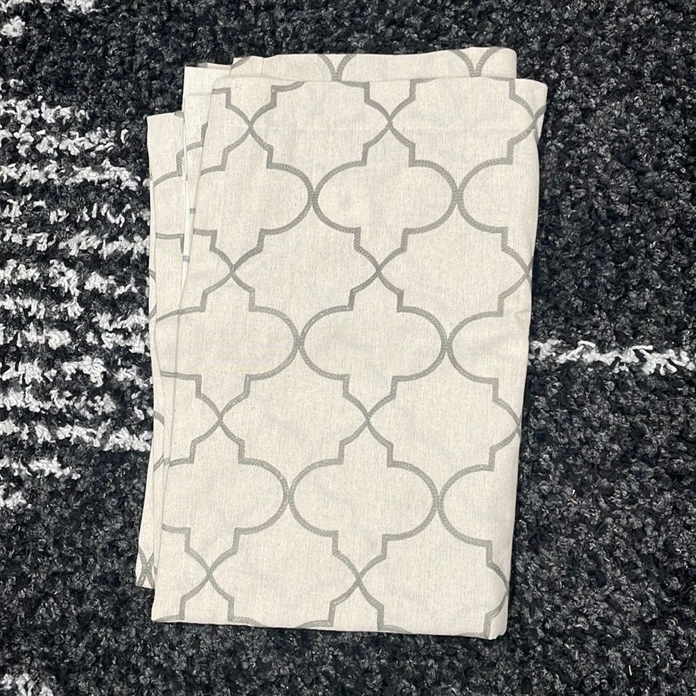 Set of 3 curtain panels
